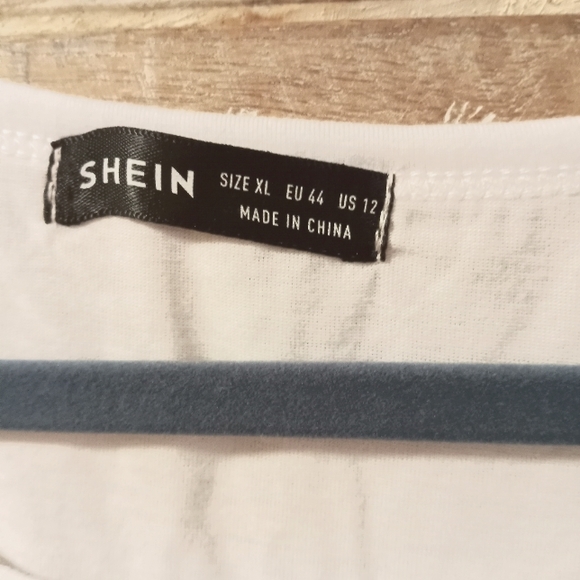 Heart T-Shirt Dolman sleeveless Top Watercolor like spatter NEW - Picture 5 of 8